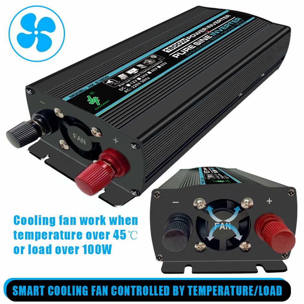 車のパーツ　インバーター800W Amazon.co.jp: 800W 力インバーターは LCD 表示が付いている 110V/220V